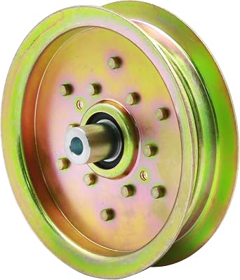 UOIENRT 756-3105 Lawn Mowers Idler Pulley Replacement for Troy Bilt GTX2654, for MTD GT-2550 GT-2550H Z-200 ZT-2150 ZT-2250, for Cub Cadet Z48 Z54 Z54L 365 365L GT1554, for Huskee, for Yard Man