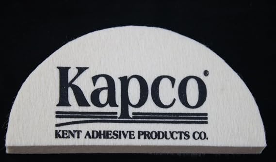 KAPCO 2000K Deluxe Easy Grip Applicator Squeegee, Half moon