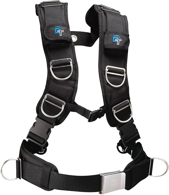 IST Dolphin Tech Dive Harness with Padded Straps
