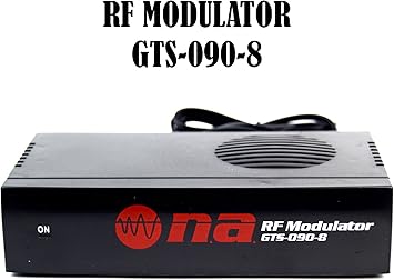 New Nippon Universal RF Modulator RCA Audio Video to Coaxial Coax F with S Video