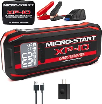 Antigravity Batteries 600A Lithium Jump Starter 12V Portable Battery Booster for Gas & Diesel Vehicles up to 7.3L, Compact Jump Box with USB-C Fast Charging