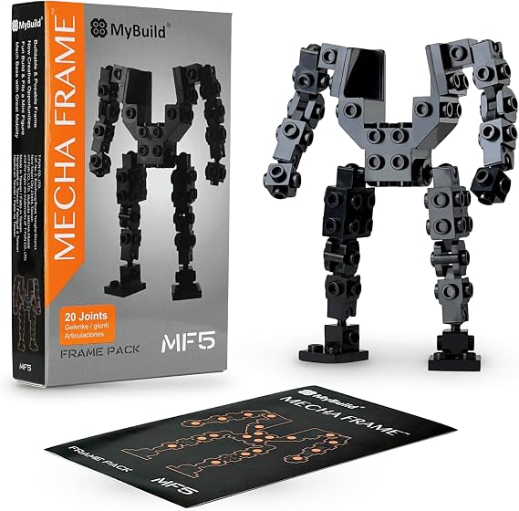 MyBuild Mecha Frame Pack MF5 | Modular Mech Building Set | 12+ | Built on the MyBuild Frame System