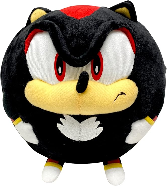 Sonic The Hedgehog - Shadow The Hedgehog Ball Plush 8" H
