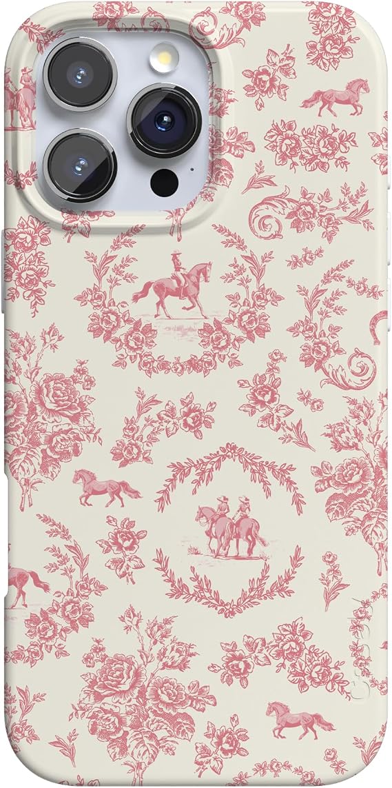 Casely iPhone 16 Pro Max Case | Western Bloom | Jenna Palek x Casely | Compatible with MagSafe | Classic Ultra Slim Design