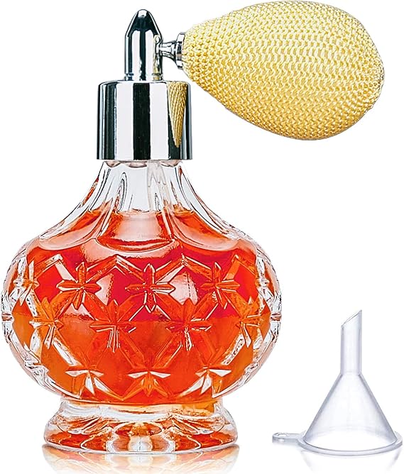 SuproBarware Atomizer Sprayer for Cocktail - Refillable 100ml Classic Sprayer with Air Bulb, Great for bartender, Home Bar PWP2 (100ml)