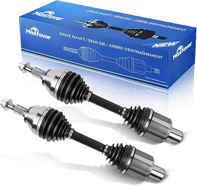Maxfavor CV Axle Front 4WD Fit for Ram 1500 2012 2013 2014 2015 2016 2017 2018 2019 2002 2021 2022 Ram 1500 Classic 2019 2020 CV Axles SLT SL Tradesman 3.6L 5.7L, A Pair Left Right CV Axle Joint Shaft
