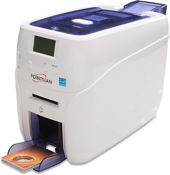 Pointman Nuvia N30 Single Side ID Card Printer with Magnetic Stripe encoding