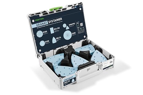 Festool 578195 Granat DTS Delta Abrasive Systainer3 SYS-STF Delta GR-Set