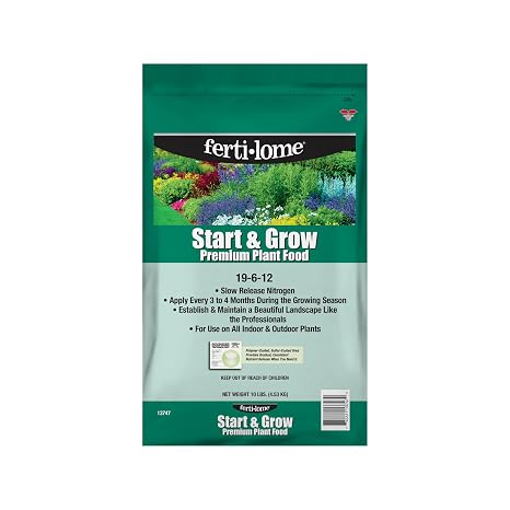Fertilome (13747) Start & Grow Premium Plant Food 19-6-12, 10 lbs