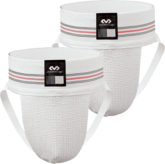 Mcdavid Athletic Jock Strap Adult Men's, Baseball Protection & More Sports, Black & White