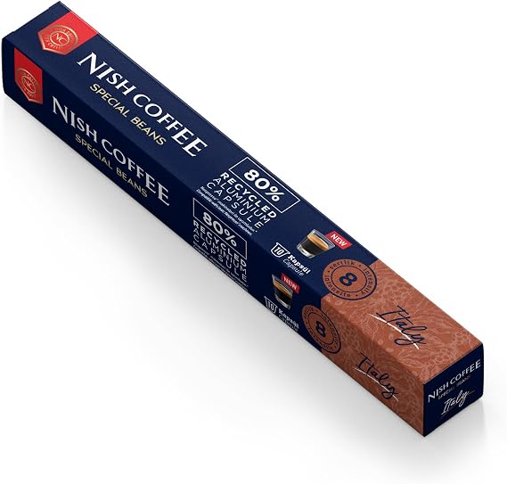 Nish Coffee Kapsül Kahve 7 Italy (Nespresso Uyumlu) - 10 Adet