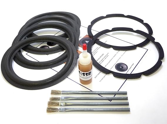 Tannoy 8" Speaker Foam Surround Repair Kit - 4 piece, 8 Inch
