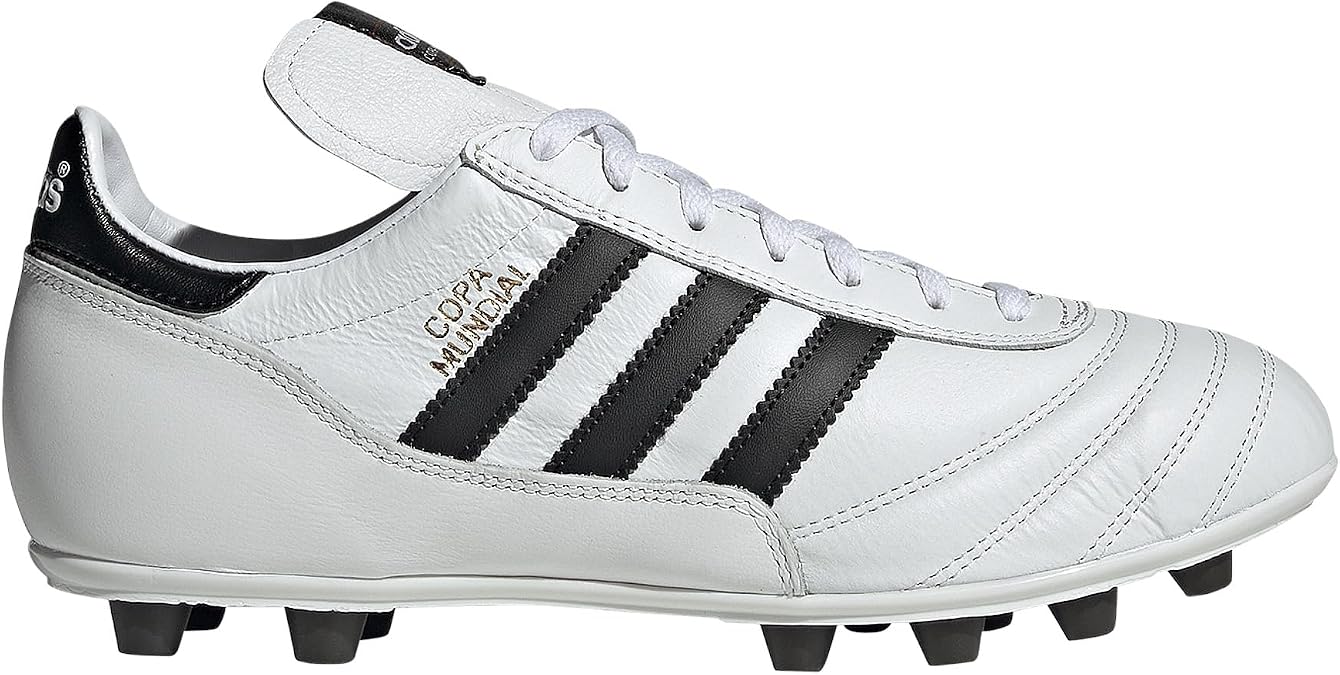 adidas F50 League Laceless Firm/Multi-Ground Boots, White Black, 9.5 US