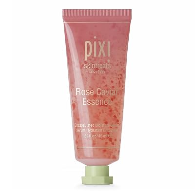 Pixi Beauty Rose Caviar Essence 45ml | Flower Oil Concentrate Serum Helps Restore Skin Radiance | Fresh Botanicals Nourish And Hydrate |1.52 Fl Oz
