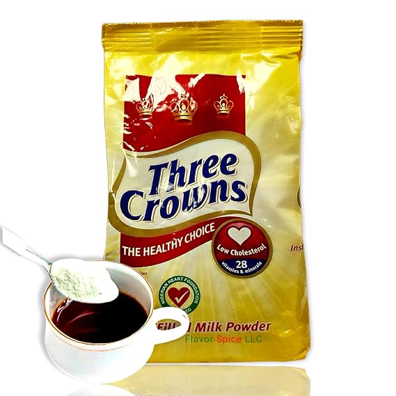 Three Crowns Low Cholesterol Instant Powder Milk (350g (SACHET PACK)
