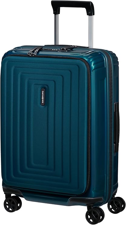 Samsonite Neopulse - Spinner S, Hand Luggage, 55 cm, 42 L, Blue (Metallic Blue)