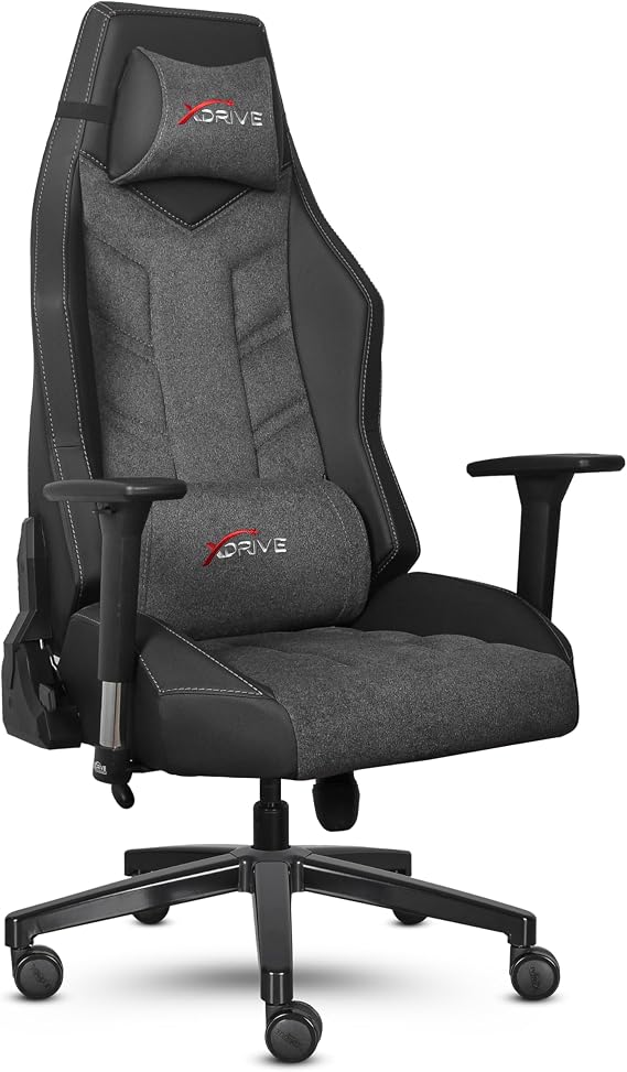 xDrive Storm Professional Gaming Chair Fabric Gray/Black