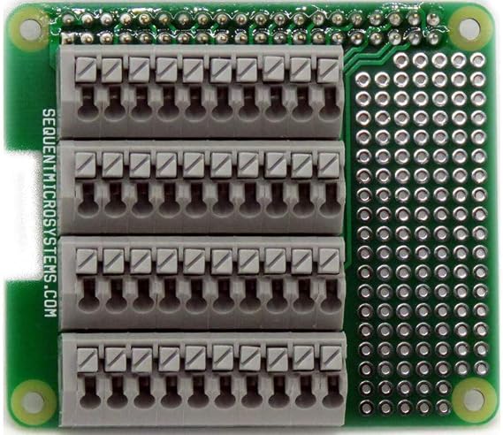 GPIO Breakout Board Header Extender, no Screw Terminal Expansion Block HAT Module for Raspberry Pi Model B, B+, 2, 3, 4 and Zero SM-A-002