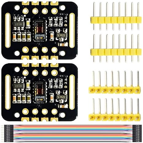 2 pcs MAX30102 Heart-Rate Sensor Module Detection Blood Oxygen Concentration Compatible with Dupont Cable pin Header