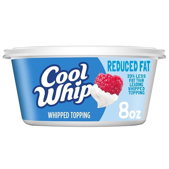 Cool Whip Lite Whipped Cream Topping, 8 Oz Tub
