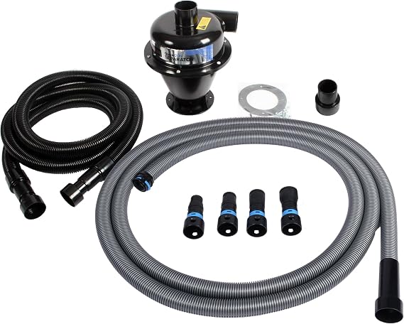 Cen-Tec Systems 97525 Quick Click Dust Collection Separator, Black
