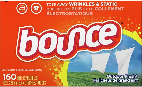 Fabric Softener Sheet with Fresh Outdoor Scent
