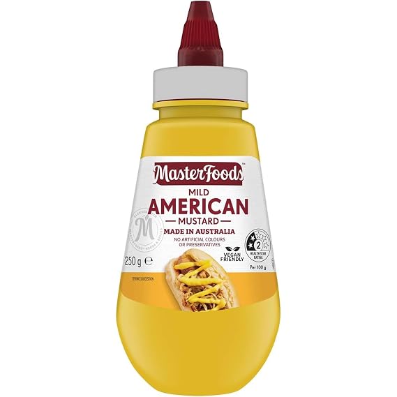 Masterfoods American Mustard 250gm
