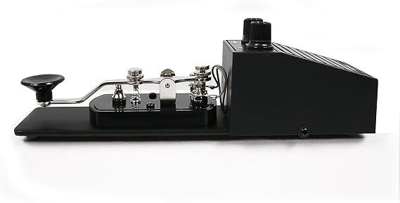 MFJ Enterprises Original MFJ-557 Deluxe Morse Code Practice Oscillator Straight Key w/Volume Control