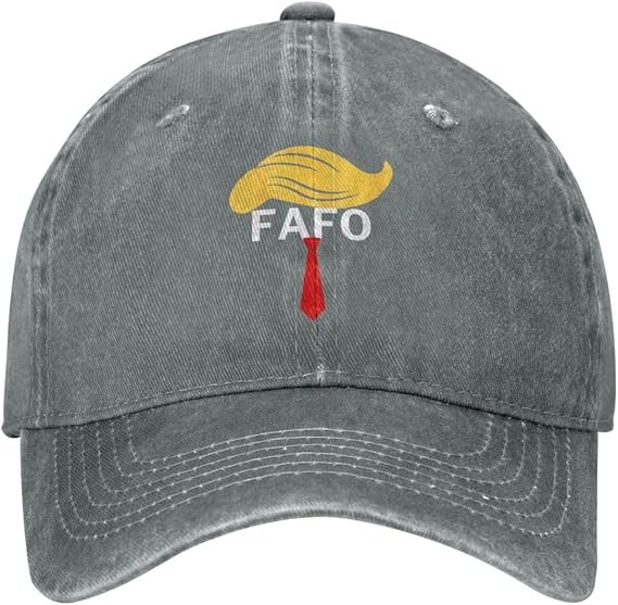 Fafo Hat F Around Find Out Funny Anti 2024 2025 Baseball Cap Men Women Trucker Hat
