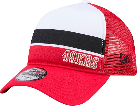 New Era Youth Midnight NFL Sport Night Color Block 9FORTY A-Frame Trucker Adjustable Hat