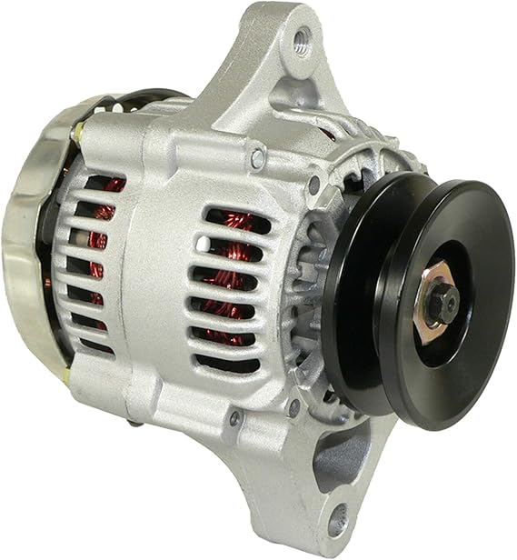 DB Electrical Alternator for Bobcat Kubota D1105 Turbo 2002-2006 | OEM replacement, fits Ingersoll Rand Kubota D1105T Dsl, replaces Bobcat 6962168 Denso 100211-4730, for tractor, 400-52076
