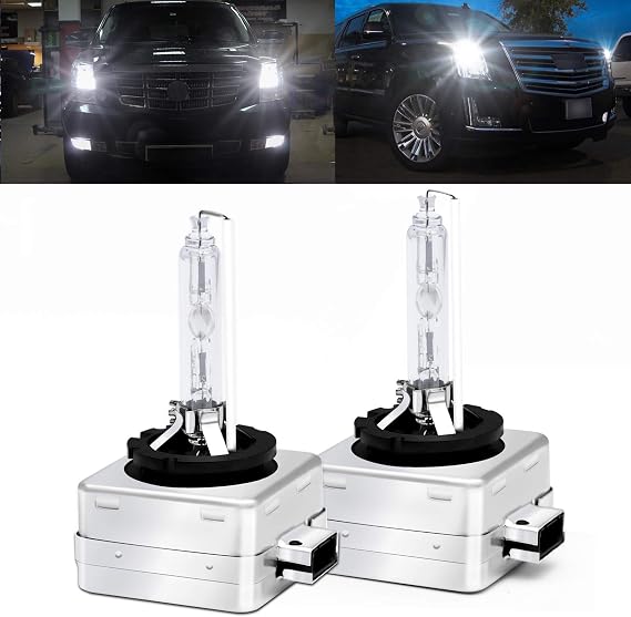 x xotic tech D3S D3R D3C Xenon 35W HID Replacement Light Bulbs,6000k Xenon White 2pcs