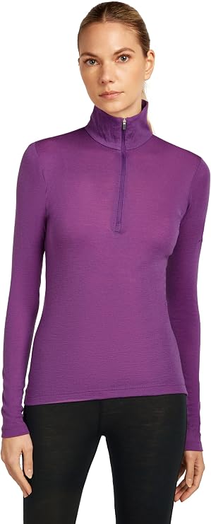 icebreaker Women's Merino 175 Everyday Long Sleeve Half Zip Thermal Top