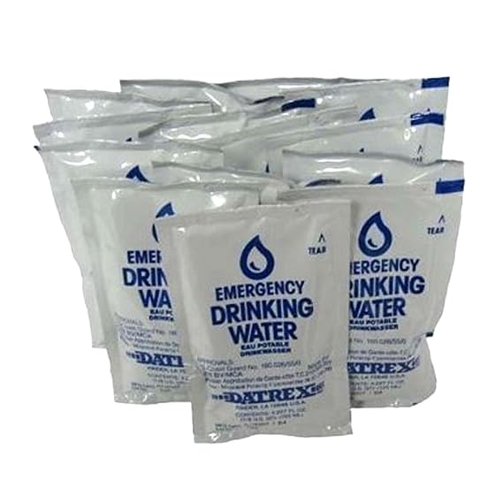 Datrex Emergency Water Packet - 3 Day/72 Hour Supply(12packets)