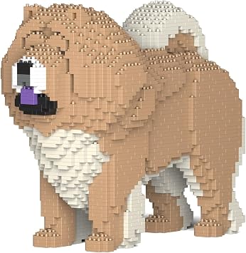 JEKCA Chow Chow 02S-M01 | Dog Plastic Building Blocks | Age 14+