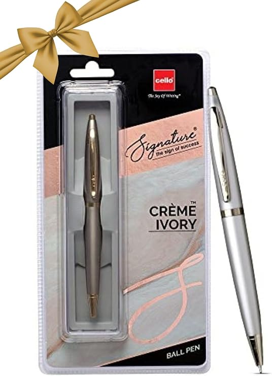 Cello Signature Creme Ivory Ball Pen