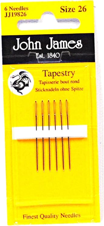 John James Tapestry Needles Size 26