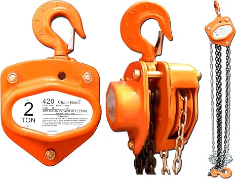 American Power Pull - 2 ton Chain Block w/ 20' Lift