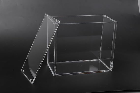 BestYiJo Elite Trainer Boxディスプレイケース、ETBプロテクターケース、厚さ8mmの透明アクリルボックス、マグネット開閉&トップローディングデザイン、PKMNETB対応 - 傷防止ストレージ&ディスプレイ