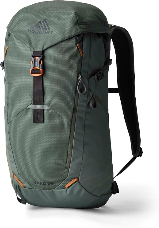 Gregory Nano 28L Day Hiking/Commuter Backpack, One Size, Terrain Green