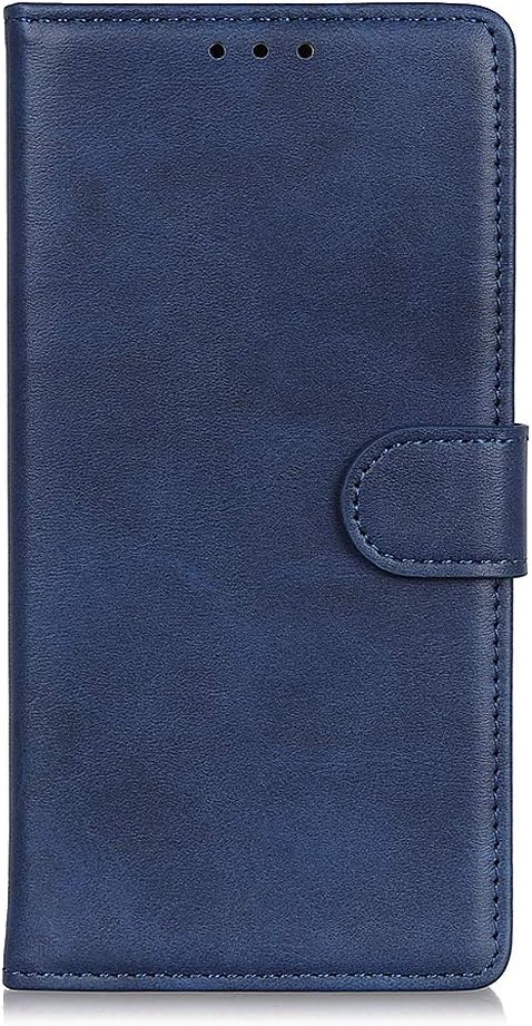 Asus Zenfone 9 /10 対応 手帳型 PUレザー ケース カード収納 スタンド機能付き マグネット式 財布型 YBLSSNW 青