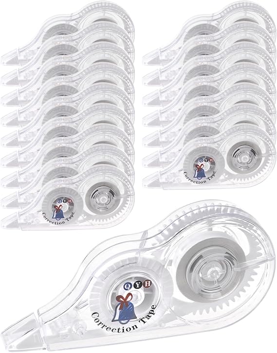 Correction Tape, White, 16-Count