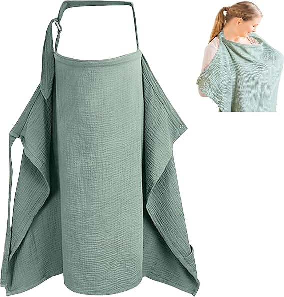 Breastfeeding Cover,Nursing Cover Breastfeeding Breastfeeding Breast Feeding Essentials Nursing Cover Cotton Soft Breathable Breastfeeding Cover Breastfeeding Cover Up Breast Feeding Coverall  