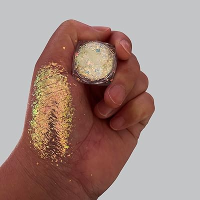Super shine duochrome powder,super chameleon flakes,Multi-Reflective Finishes Eyeshadow Makeup,0.26 Grams Pressed Highly Pigmented Minerals #13
