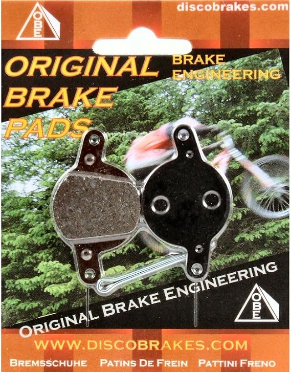 Promax DSK-903 Semi-Metallic Disc Brake Pads, DSK903 DSK 903, with Cotter Pin
