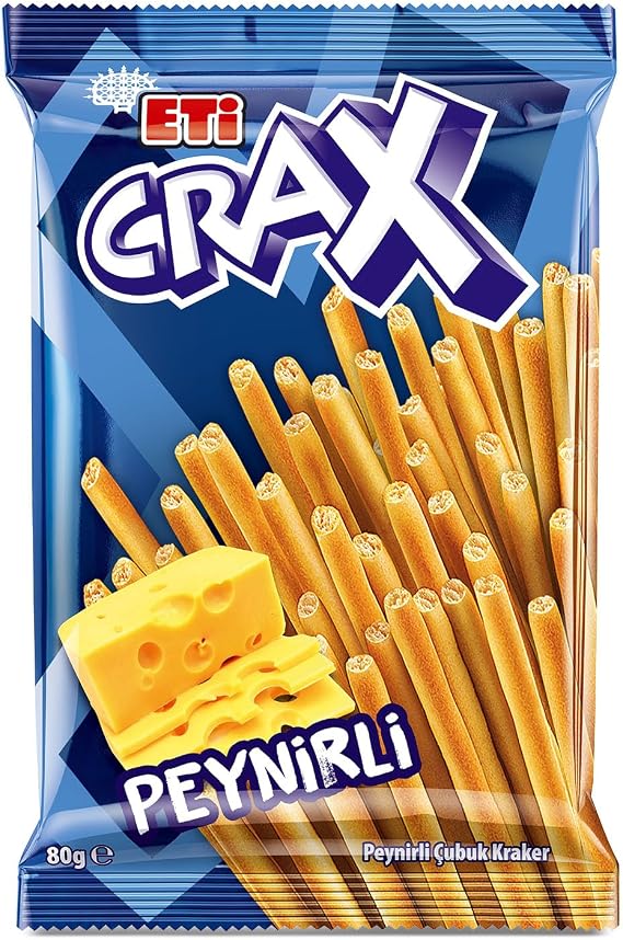Eti Crax Peynirli Çubuk Kraker 80 g x 17 Adet