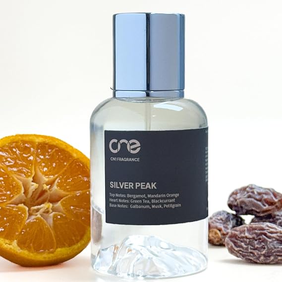 Silver Peak Eau de Parfum, Unisex Perfume Spray, 50ml