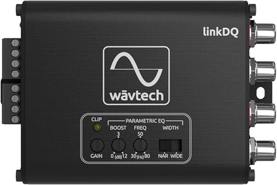 Wavtech linkDQ - 2-Channel Line Output Converter & Line Driver with PEQ and Remote Capable
