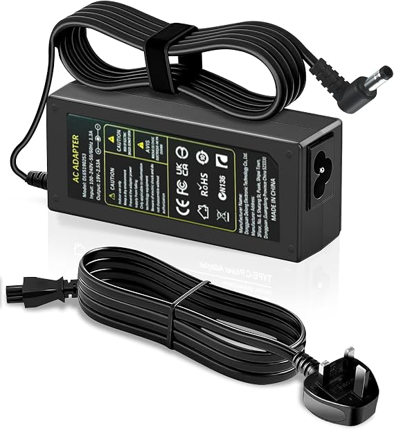 19V Adapter Charger for LG Electronics Gaming Monitor