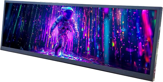 VSDISPLAY 12.7'' 2880x864 2K Stretched Bar LCD PC Case Screen